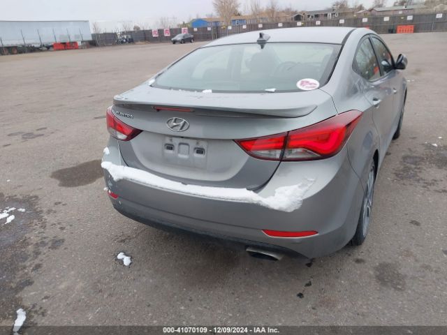 KMHDH4AH9GU522355 Hyundai Elantra Sport