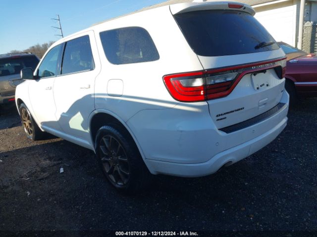 1C4RDJDGXHC661375 Dodge Durango Gt Awd