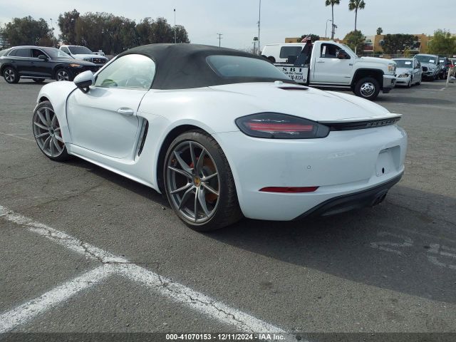 WP0CB2A81KS228734 Porsche 718 Boxster S