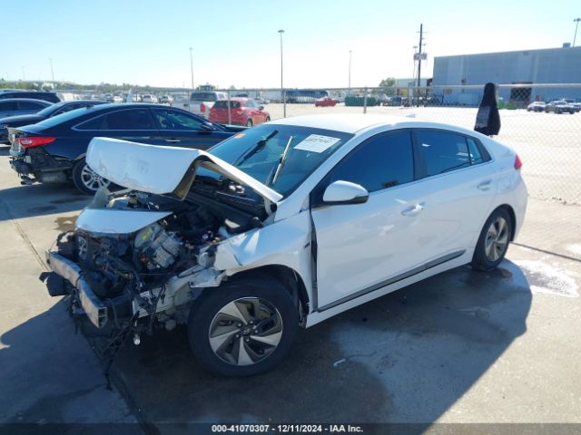 KMHC75LC2HU019712 Hyundai Ioniq Hybrid Sel