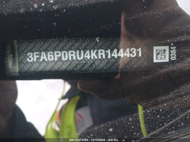 3FA6P0RU4KR144431 Ford Fusion Hybrid Titanium