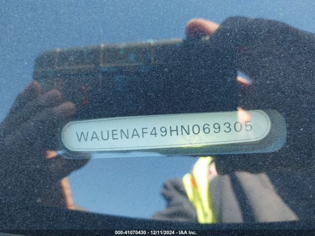 WAUENAF49HN069305 Audi A4 2.0t Premium
