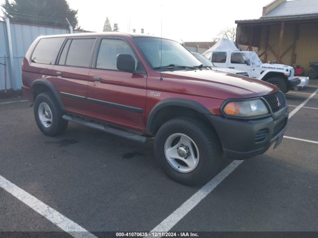 2000 MITSUBISHI MONTERO SPORT JA4MT31H5YP808601