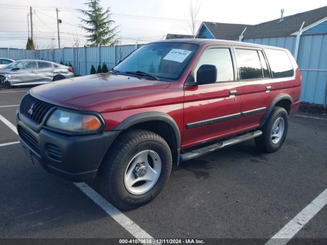 2000 MITSUBISHI MONTERO SPORT JA4MT31H5YP808601 Photo 1