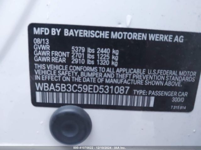 WBA5B3C59ED531087 BMW 535i Xdrive