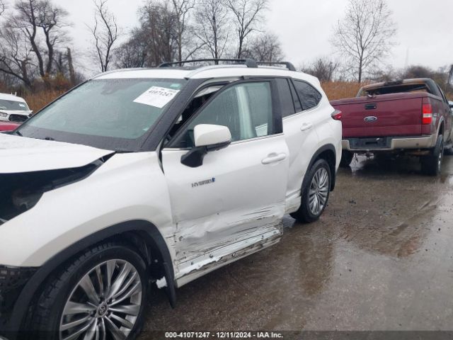 5TDEBRCH0MS046324 Toyota Highlander Hybrid Platinum