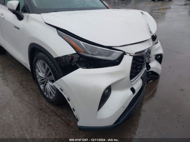 5TDEBRCH0MS046324 Toyota Highlander Hybrid Platinum