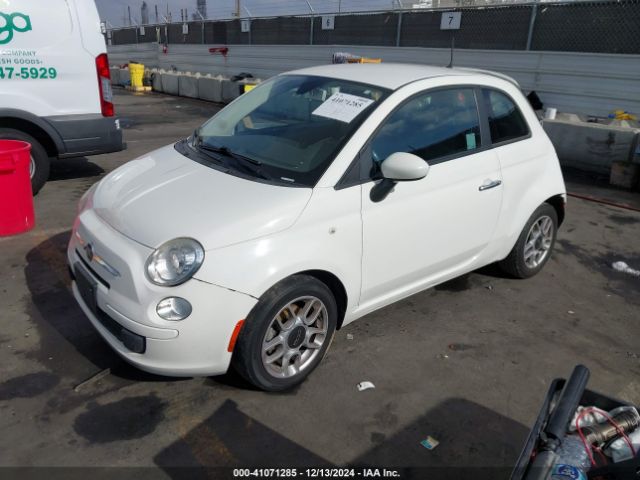 2012 FIAT 500 3C3CFFAR6CT291434 Photo 1