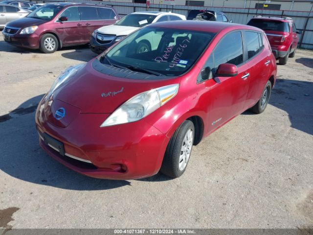 1N4AZ0CP8FC313684 Nissan LEAF S