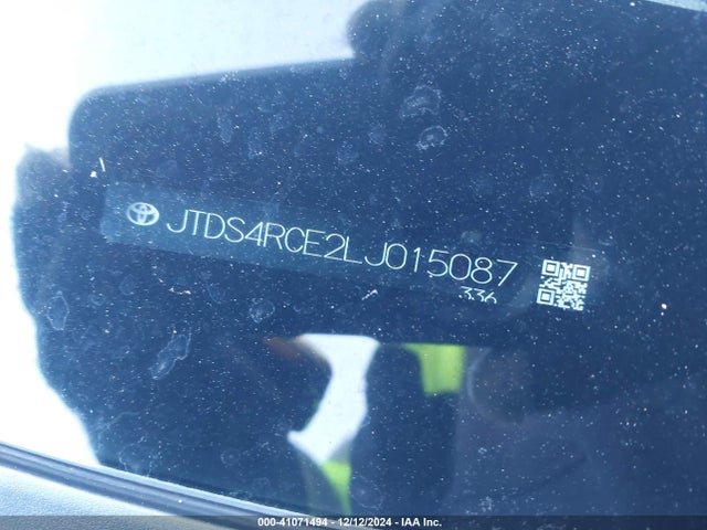 Toyota COROLLA SE 2020 JTDS4RCE2LJ015087 Image 17