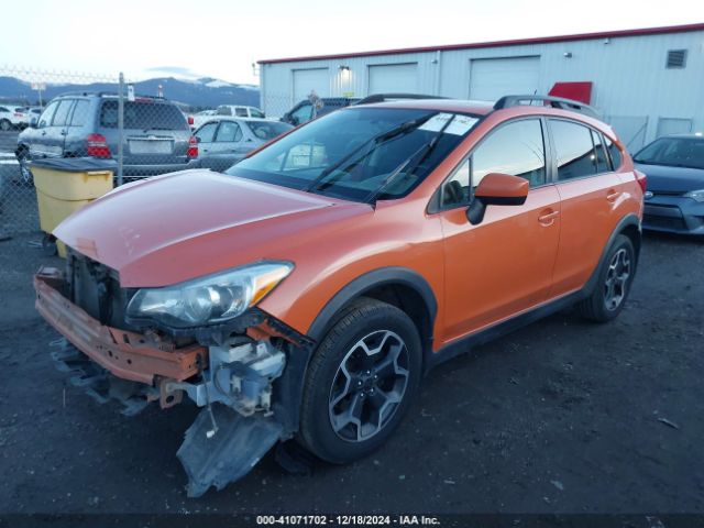 JF2GPADC6F8254585 Subaru Xv Crosstrek 2.0i Premium