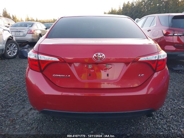 Toyota COROLLA LE 2016 2T1BURHE3GC688822 Image 16