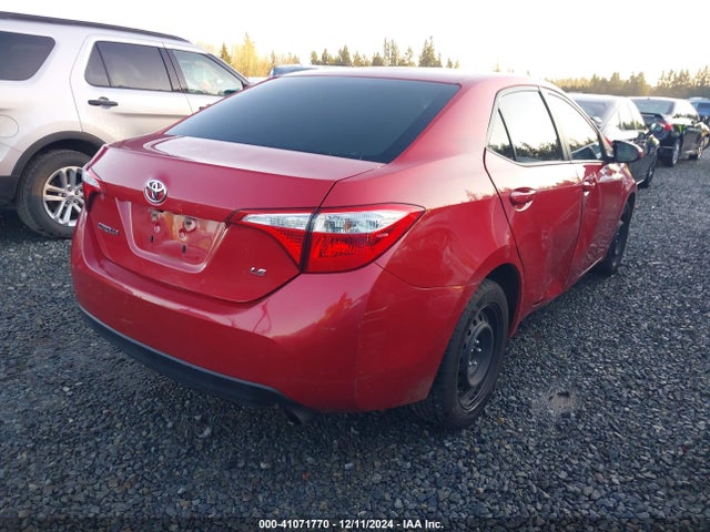 Toyota COROLLA LE 2016 2T1BURHE3GC688822 Image 4