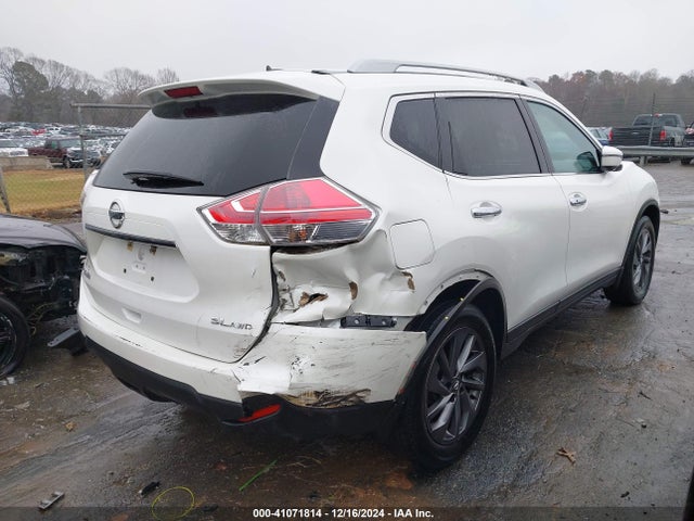 Nissan Rogue Sl 2016 5N1AT2MV7GC832632 Image 4