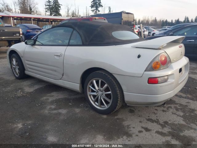 2003 MITSUBISHI ECLIPSE SPYDER 4A3AE75H33E012810 Photo 2