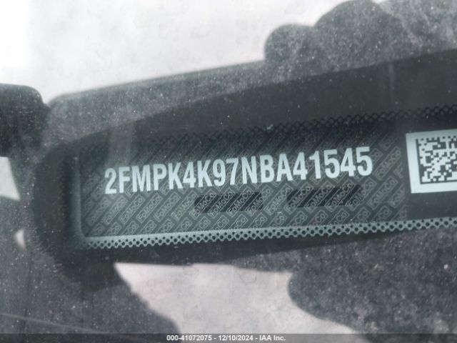2FMPK4K97NBA41545 Ford Edge Titanium