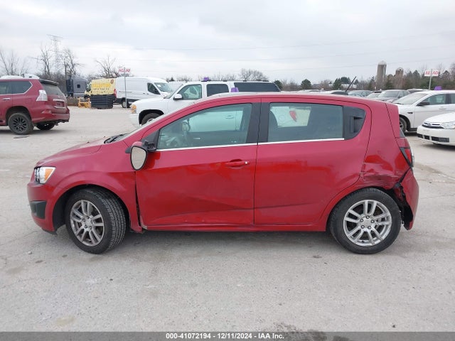 Chevrolet Sonic Lt Auto 2016 1G1JC6SB8G4178585 Image 14