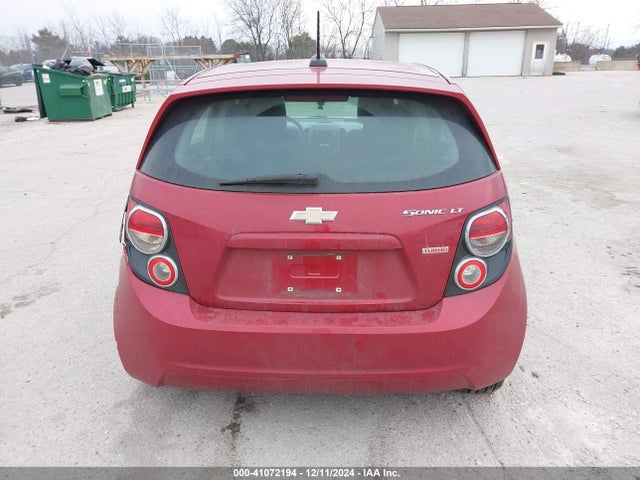 Chevrolet Sonic Lt Auto 2016 1G1JC6SB8G4178585 Image 16