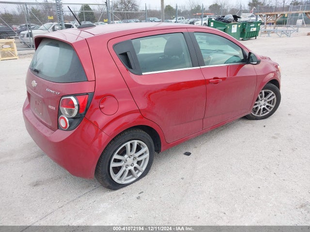 Chevrolet Sonic Lt Auto 2016 1G1JC6SB8G4178585 Image 4