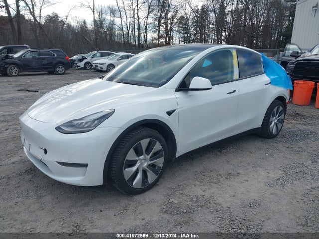 2021 TESLA MODEL Y 5YJYGDEEXMF083759 Photo 1