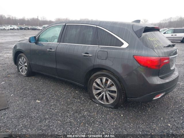 5FRYD4H43FB013968 Acura Mdx Technology Package