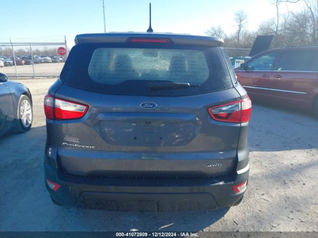 MAJ6S3FL1KC278601 Ford ECOSPORT S