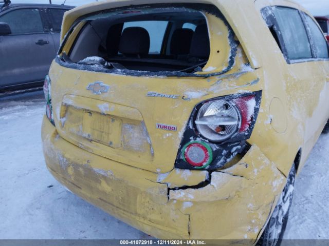 1G1JC6SB0G4104190 Chevrolet Sonic Lt Auto