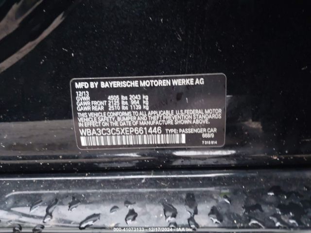 WBA3C3C5XEP661446 BMW 320i Xdrive