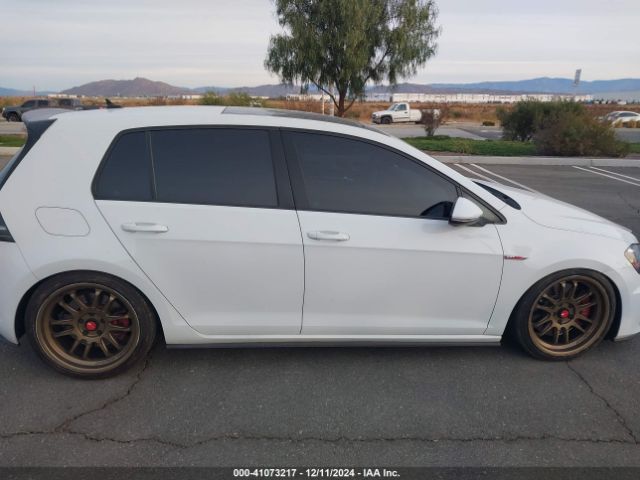 3VW547AU1FM104780 Volkswagen Golf Gti 2.0t Se W/performance Package 4-door
