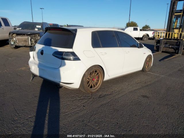 3VW547AU1FM104780 Volkswagen Golf Gti 2.0t Se W/performance Package 4-door
