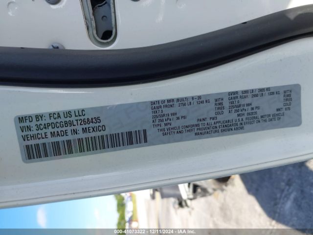 3C4PDCGB9LT268435 Dodge Journey Crossroad