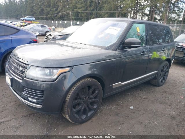 SALGS2KF2GA245725 Land Rover Range Rover 3.0l V6 Turbocharged Diesel Hse Td6