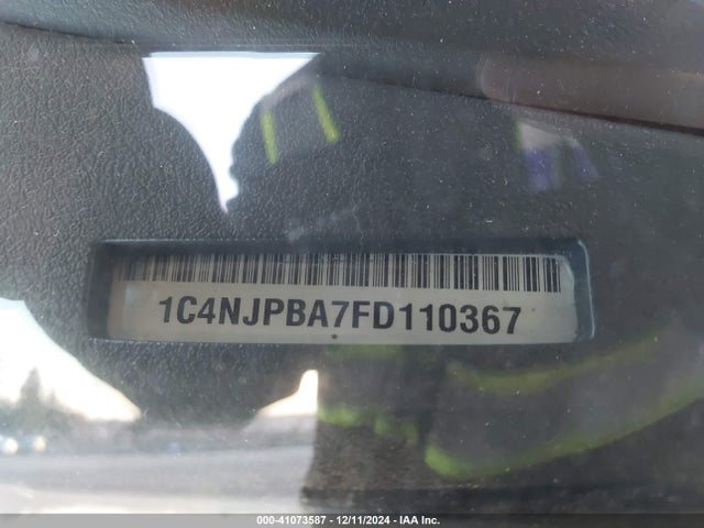 1C4NJPBA7FD110367 Jeep Patriot Sport