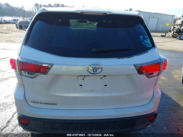 5TDZARFH9GS018591 Toyota Highlander Le
