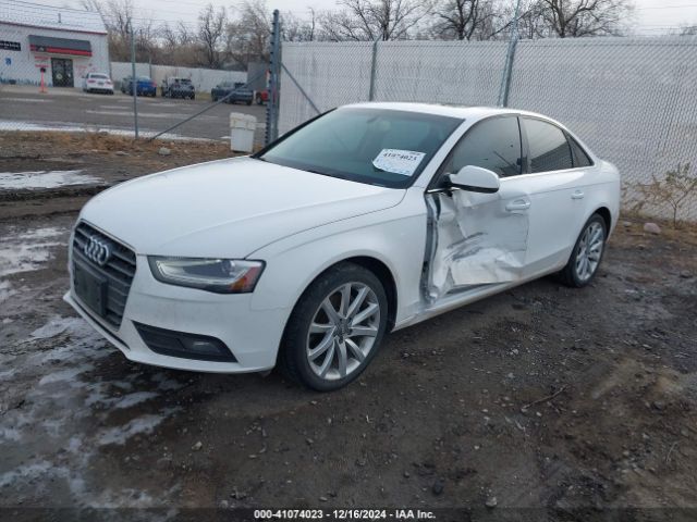2013 AUDI A4 WAUFFAFLXDN046666 Photo 1