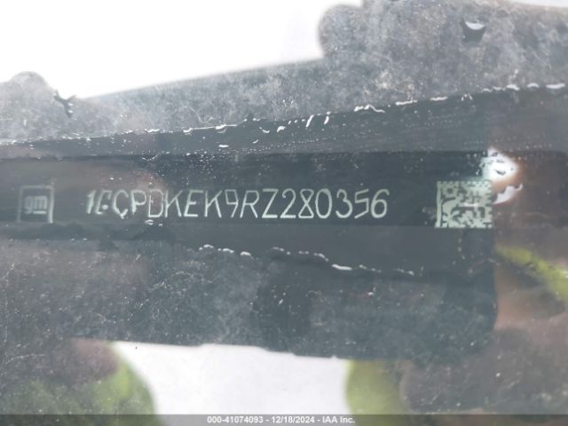 1GCPDKEK9RZ280356 Chevrolet Silverado 1500 4wd  Short Bed Lt With 2fl