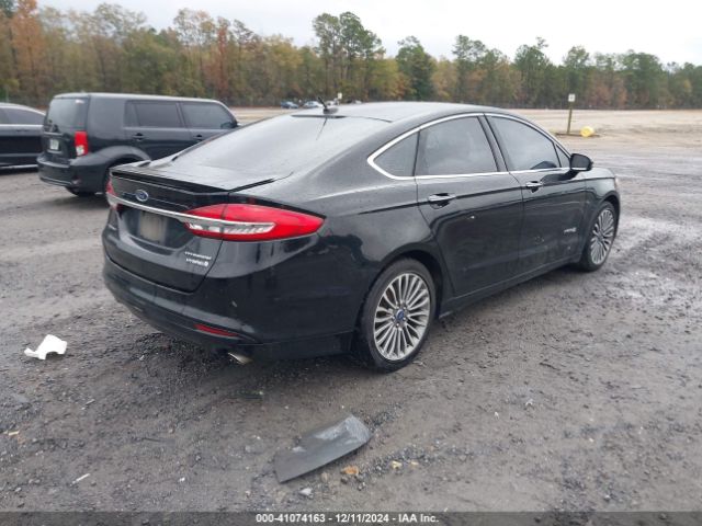 3FA6P0RU3JR250500 Ford Fusion Hybrid Titanium