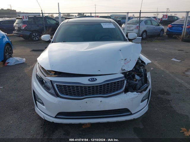 KNAGN4ADXE5062621 KIA Optima Hybrid Ex