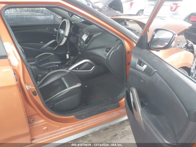 Hyundai Veloster Turbo W/black 2014 KMHTC6AE3EU190633 Image 5