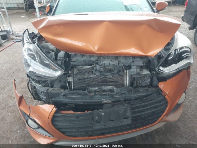 Hyundai Veloster Turbo W/black 2014 KMHTC6AE3EU190633 Image 6