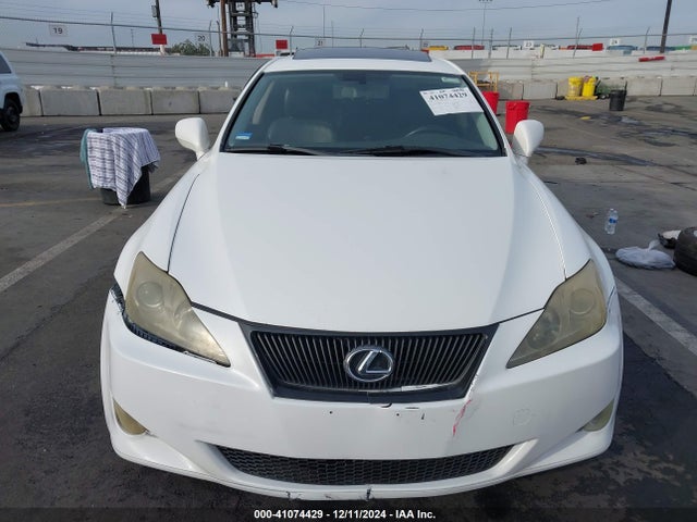 41074429 :رقم المزاد ، JTHBE262562005348 vin ، 2006 Lexus Is 350 مزاد بيع