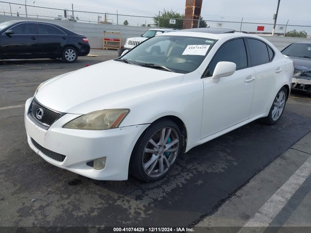 41074429 :رقم المزاد ، JTHBE262562005348 vin ، 2006 Lexus Is 350 مزاد بيع