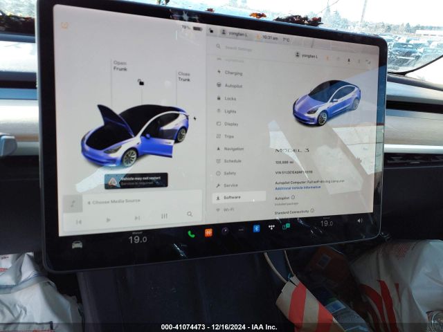 5YJ3E1EA9NF145116 Tesla Model 3 Rear-wheel Drive