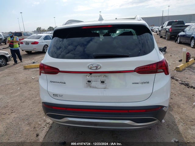 KM8S5DA18NU042212 Hyundai Santa Fe Hybrid Limited