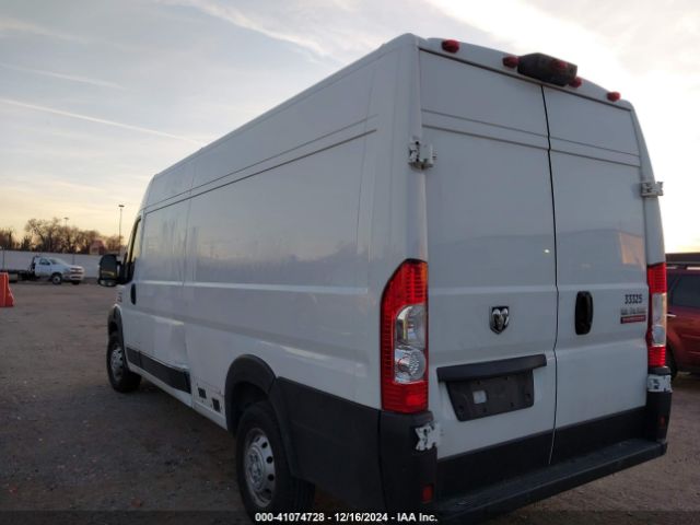 3C6MRVJG3NE125788 RAM Promaster 3500 Cargo Van High Roof 159 Wb Ext