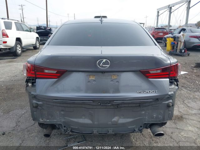 JTHBA1D29G5032710 Lexus IS 200T