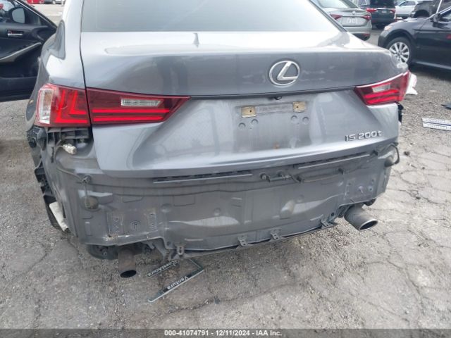JTHBA1D29G5032710 Lexus IS 200T
