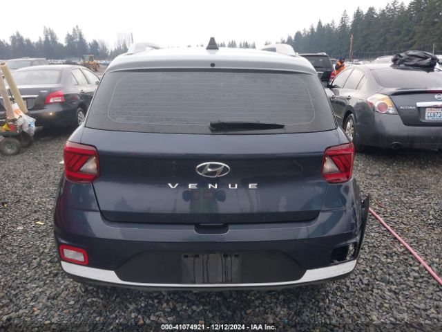 KMHRC8A39MU116393 Hyundai Venue Denim