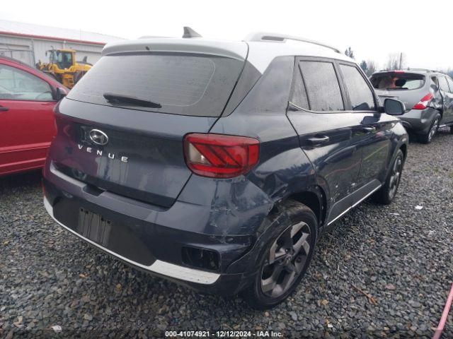 KMHRC8A39MU116393 Hyundai Venue Denim