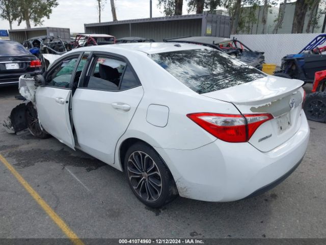 5YFBURHE7EP051025 Toyota Corolla L/le/le Pls/prm/s/s Pls